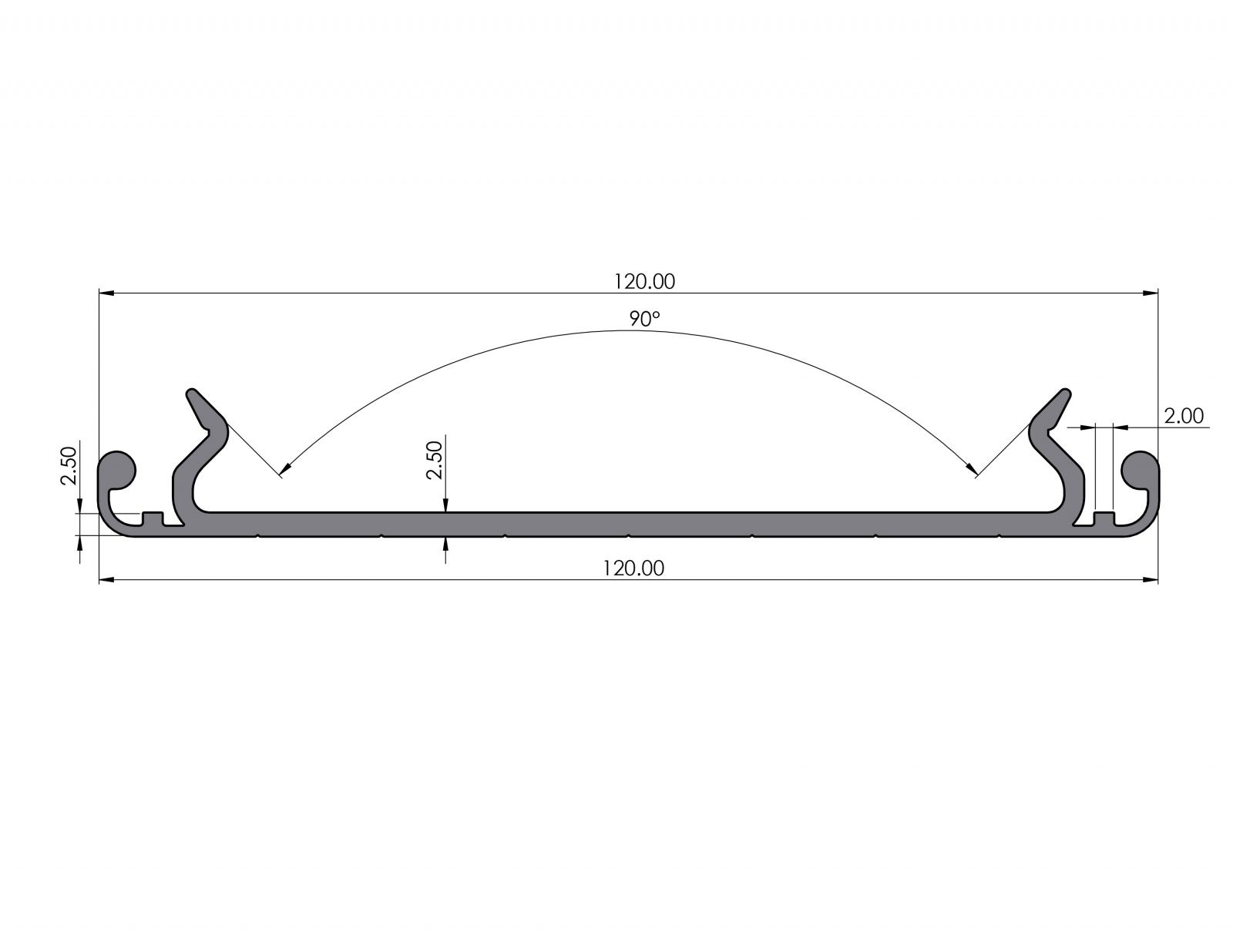 Carrier profile 120